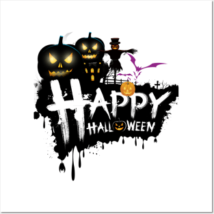 Happy Halloween Posters and Art